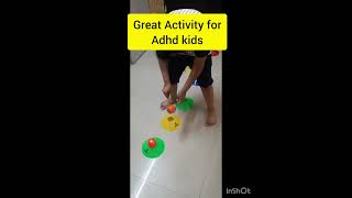 Attention And Focus Activity  Hyperactivity  Autism  Adhd  Kids Activityletsconquerautism5607 [upl. by Louella]