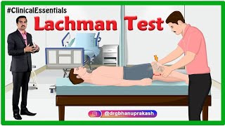 Lachman Test  Anterior Cruciate Ligament ACL Rupture Knee  Dr G Bhanu Prakash [upl. by Hiram10]