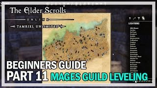 ESO Beginners Guide to Success Part 11  Mages Guild amp Lorebook locations [upl. by Yeliah]