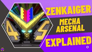 Kikai Sentai Zenkaiger  Mecha Arsenal EXPLAINED [upl. by Shuping]