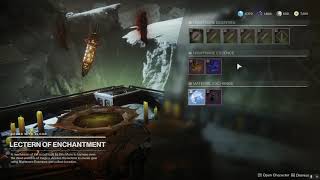 Lectern of Enchantment Location Destiny 2 Shadowkeep [upl. by Schlosser367]