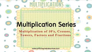 Multiplication with Cuisenaire Rods Multiplying 10s Crosses Towers Factors and Fractions [upl. by Attenwad681]