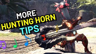 HUNTING HORN Combat Tips For Future Dooters  MHW Iceborne [upl. by Malamut2]