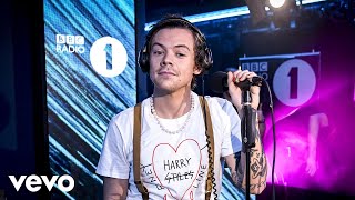 Harry Styles  Wonderful Christmastime in the Live Lounge [upl. by Eatnoled]