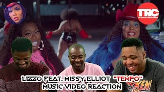 Lizzo feat Missy Elliot quotTempoquot Music Video Reaction [upl. by Alekim]