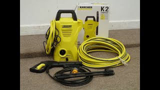 Karcher K2 Compact Pressure Washer India Complete Demo [upl. by Benji503]