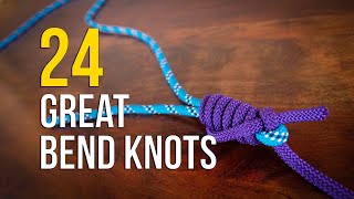 24 Essential Ways To Tie Two Ropes Together [upl. by Kcirederf819]