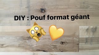 DIY  POUF format géant [upl. by Otrebogad]