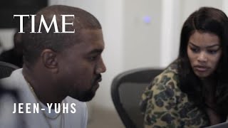 Kanye Creates a New Beat in Real Time in quotjeenyuhsquot Unreleased Scene [upl. by Asiral]