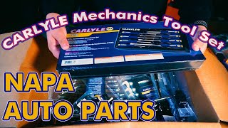 Carlyle 433 Piece Mechanics Tool Set Im Amazed at Whats in the Box of Napa Tools [upl. by Eiuqcaj4]