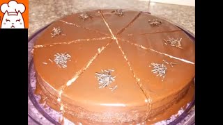 OUM WALID 2019 GATEAU CAKE AU CHOCOLAT مطبخ ام وليد كيكة الطبقات بالشوكولا الرائعة [upl. by Anastatius171]