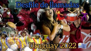 desfile de llamadas 💃🥁🕺Uruguay 🇺🇾isla de flores 2022un breve resumen de nuestro carnaval 💃🥁🕺 [upl. by Jarred]