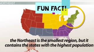 The 5 regions of the United States [upl. by Eedrahs]