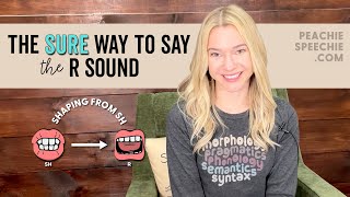 The SURE way to say the R sound by Peachie Speechie [upl. by Koziara]