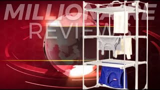 Lakeland Drysoon Deluxe 3Tier Heated Clothes Airer REVIEW millionairepaul [upl. by Aisayn627]