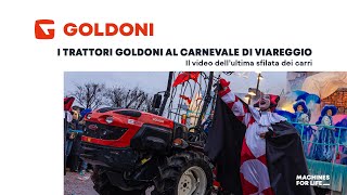 I trattori GOLDONI al Carnevale di Viareggio 2023 [upl. by Aihsirt920]