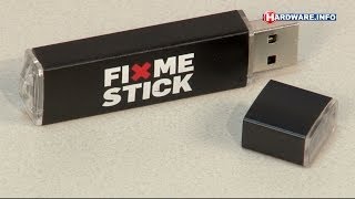 FixMeStick USB virus en malware killer review  HardwareInfo TV Dutch [upl. by Rillings]