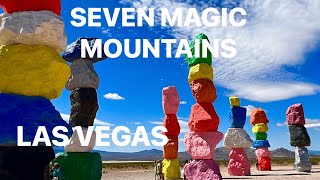 SEVEN MAGIC MOUNTAINS  Walking Tour  LAS VEGAS  4K nevada lasvegas usa usatravel [upl. by Nailluj299]