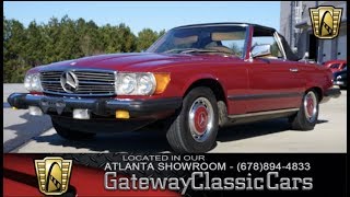 1977 Mercedes Benz 450SL Stock 976ATL [upl. by Kcirredal]