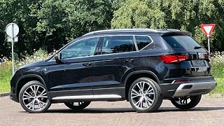 Seat NEW 2022 Ateca Xperience Black Magic 19 inch Nuclear Grey Walk around amp Detail inside [upl. by Tankoos]