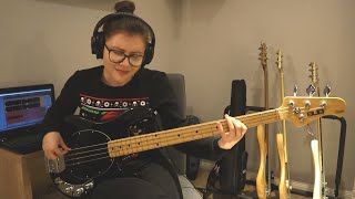 Teddy Swims ft Thomas Rhett  Broke Bass Cover [upl. by Manbahs]