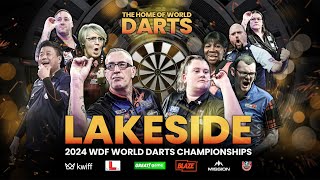 🎯 LIVE 2024 WDF Lakeside World Darts Championship • Finals [upl. by Daht]