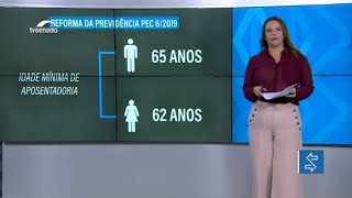 Reforma da Previdência confira os principais pontos aprovados pelo Senado [upl. by Zwart67]