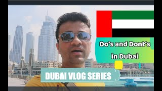 DUBAI DOS AND DONTS  UAE RULES FOR TOURISTS IN HINDI [upl. by Jamie]