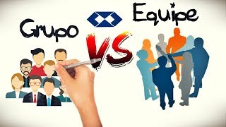 Grupos x Equipes Saiba diferenciar  Conceitos e Exemplos [upl. by Lamphere]