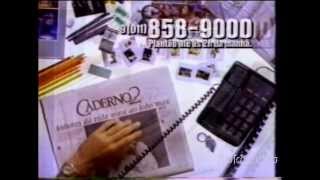 Rede Globo Intervalo Comercial  Tela Quente 1991  Parte 01 [upl. by Atenek]