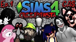 The Sims 4 Creepypasta Theme VAMPIRE REBOOT  Ep 1 Create A Sim amp House Build [upl. by Gilda]