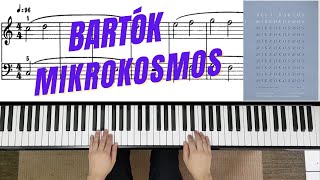 Bartók  Mikrokosmos  Book 1  With Score  Complete [upl. by Odelet]