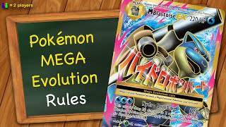 Pokemon Mega Evolution Rules [upl. by Nomit]