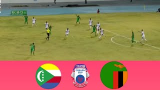 🔴 LIVE Comoros vs Zambia  2024 COSAFA Cup  Match LIVE Now [upl. by Akelam]