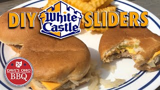 DIY White Castle Slider  Copycat Recipe [upl. by Nerti]