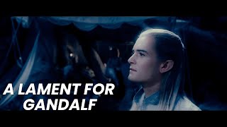 A Lament For Gandalf In Lothlorien SceneLOTRTHE FELLOWSHIP OF THE RING MOVIE [upl. by Kahn]