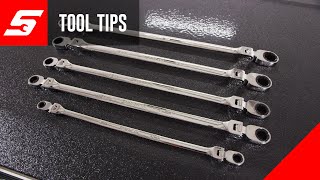 Ratcheting Box End Wrench  Snapon Tool Tips [upl. by Atalayah]