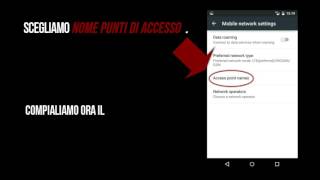 Tiscali Mobile configurazione apn internet Yotaphone 2 [upl. by Ettelliw]