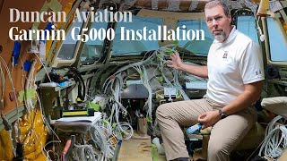 Duncan Aviation G5000 Installation  Episode 2 The Wiring [upl. by Ellehctim249]