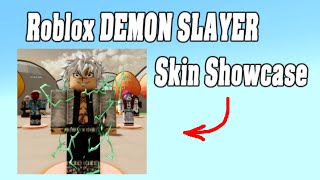 Ultimate Roblox DEMON SLAYER Skin Showcase [upl. by Odrawde]