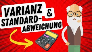 Varianz und Standardabweichung in der Statistik einfach erklärt 📊 [upl. by Eirrab]