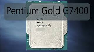 Intel Pentium Gold G7400 CPU [upl. by Malvie]