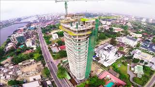 No4 Bourdillon Tower Project  Ikoyi Lagos Nigeria [upl. by Aicilaanna]