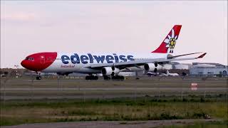 Runway 35L plane spotting at YYC Sept 24 2023 [upl. by Aeniah921]