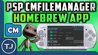 PSP How To Install CMFileManager Best File Manager App [upl. by Ruiz]