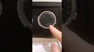 How to set timer on Baxi boiler [upl. by Amle326]