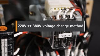 220V380V voltage change method [upl. by Oigaib781]