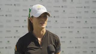 Annabel Dimmock Interview Round 1  Saudi Ladies Team International [upl. by Salli]