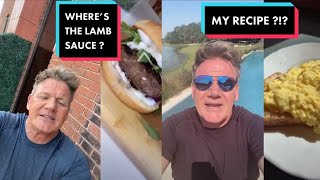 Gordon Ramsay reacts to bad TikTok cooking [upl. by Leona967]