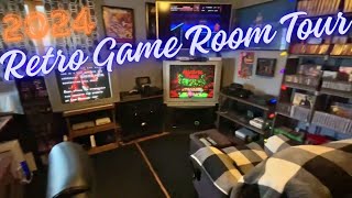 2024 Retro Game Room Tour [upl. by Adiahs]